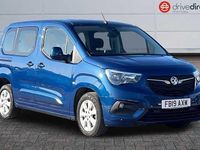 Used Vauxhall Combo S 110 HP (80 kW) 2019 Blue MPV