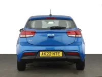 Used Kia Rio 2022 Blue Hatchback