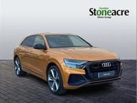 Used Audi Q8 Black Edition 375 HP (275 kW) 2021 Orange SUV