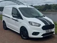 Used Ford Transit Sport 100 HP (73 kW) 2018 White Van
