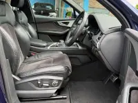 Used Audi Q7 S-Line 272 HP (200 kW) 2018 Blue SUV