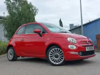 Used Fiat 500 Lounge 69 HP (50 kW) 2019 Red Hatchback