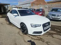 Used Audi A5 Black Edition 177 HP (130 kW) 2015 Blue Coupe
