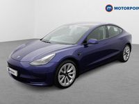 Used Tesla Model 3 Standard Range 208 kW (283 HP) 2021 Blue Sedan
