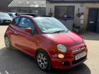 Used Fiat 500C S 69 HP (50 kW) 2015 Red Cabriolet