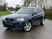 Used BMW X3 M Sport 184 HP (135 kW) 2012 Blue SUV