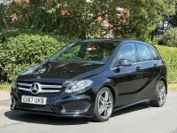 Used Mercedes B180 Executive 109 HP (80 kW) 2017 Black Hatchback