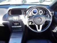 Used Mercedes E220 SE 170 HP (125 kW) 2014 Black Cabriolet