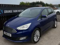 Używany Ford C-MAX Titanium 120 KM (88 kW) 2016 Niebieski Minivan