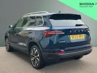 Gebraucht Skoda Karoq SE L 150 PS (110 kW) 2023 Blau SUV