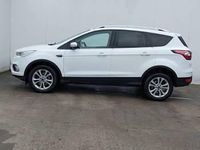 Used Ford Kuga Titanium 120 HP (88 kW) 2018 White SUV