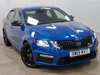 Used Skoda Octavia vRS 245 HP (180 kW) 2019 Blue Hatchback