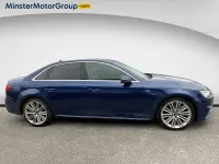 Used Audi A4 S-Line 190 HP (139 kW) 2017 Blue Sedan