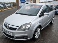 used Vauxhall Zafira DESIGN 16V