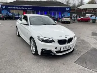 Used BMW 218 M Sport 2014 White Coupe