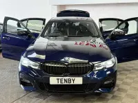 Used BMW 330e M Sport 292 HP (214 kW) 2020 Blue Sedan