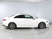 Used Mercedes CLA200 AMG Line Premium Plus 163 HP (119 kW) 2019 White Coupe