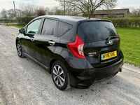 Used Nissan Note N-TEC 80 HP (58 kW) 2016 Black Hatchback
