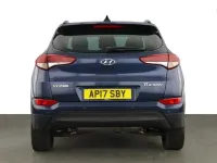 Used Hyundai Tucson Premium SE 141 HP (103 kW) 2017 Blue SUV