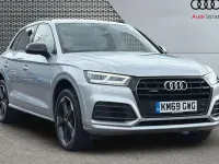Used Audi Q5 Black Edition 190 HP (139 kW) 2019 Silver SUV
