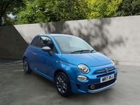 Used Fiat 500S S 69 HP (50 kW) 2017 Blue Hatchback