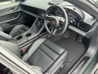Used Porsche Taycan Black Edition 439 kW (598 HP) 2025 Oak green metallic neo Sedan