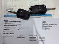 Used Vauxhall Astra Excite 2014 Red Hatchback