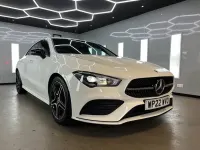 Used Mercedes CLA180 AMG Line Premium 2022 White Sedan