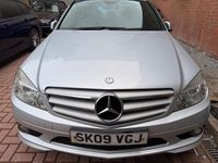 Used Mercedes C220 2009 Silver Sedan