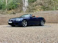Used BMW M6 Cabriolet Comfort Edition 2007 Blue Cabriolet
