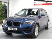 Used BMW X3 Comfort Edition 184 HP (135 kW) 2018 Blue SUV