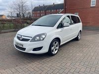 used Vauxhall Zafira 1.6i [115] Exclusiv 5dr