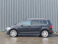 Used VW Touran R-line 150 HP (110 kW) 2022 Black MPV