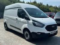 Used Ford Transit Custom 130 HP (95 kW) 2021 White Van
