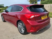 Used Ford Focus Vignale 125 HP (91 kW) 2019 Red Hatchback