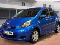Used Toyota Aygo 67 HP (49 kW) 2010 Blue Hatchback