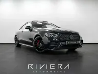 Used Mercedes E220 AMG line 2022 Black Coupe