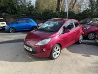 Used Ford Ka Titanium 69 HP (50 kW) 2011 Red Hatchback
