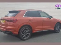 Used Audi Q3 S-Line 150 HP (110 kW) 2022 Orange SUV