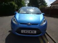 Used Ford Fiesta Zetec 96 HP (70 kW) 2012 Blue Hatchback