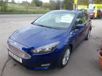 Used Ford Focus Zetec 125 HP (91 kW) 2018 Blue Hatchback