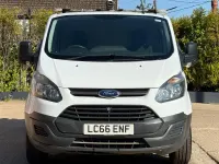 Used Ford Transit Custom 105 HP (77 kW) 2016 White Van