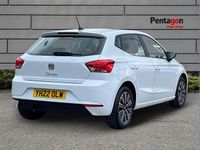 Used Seat Ibiza SE Technology 94 HP (69 kW) 2022 White Hatchback