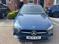 Used Mercedes A180 Exclusive 2021 Blue Hatchback