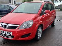 Second-hand Vauxhall Zafira 2012 Roșu Monovolum