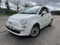 Used Fiat 500 Lounge 69 HP (50 kW) 2011 White Hatchback