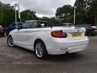 Used BMW 218 Comfort Edition 2015 White Cabriolet