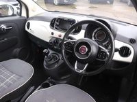 Used Fiat 500 Lounge 69 HP (50 kW) 2017 White Hatchback