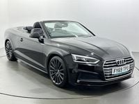 Used Audi A5 Cabriolet S-Line 190 HP (139 kW) 2019 Black Cabriolet