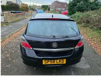 Used Vauxhall Astra 115 HP (84 kW) 2008 Black Hatchback